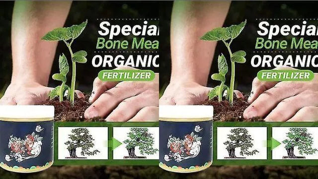 Special Bone Meal Organic Fertilizer, Promote The Growth Of Flowers And Fruits Pack of 2