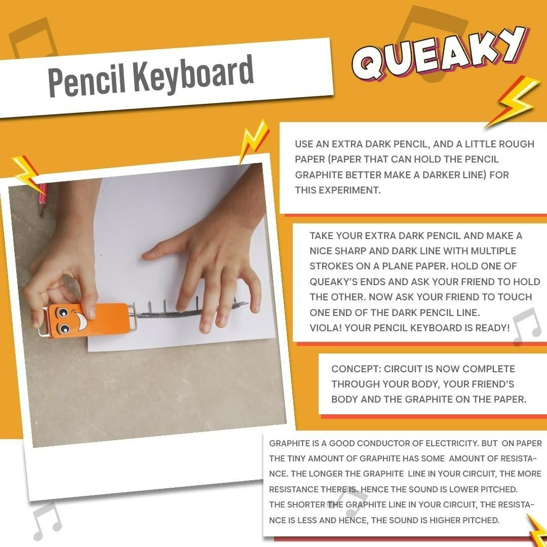 Blix Queaky Learning, Creative, Educational Toy for Kids