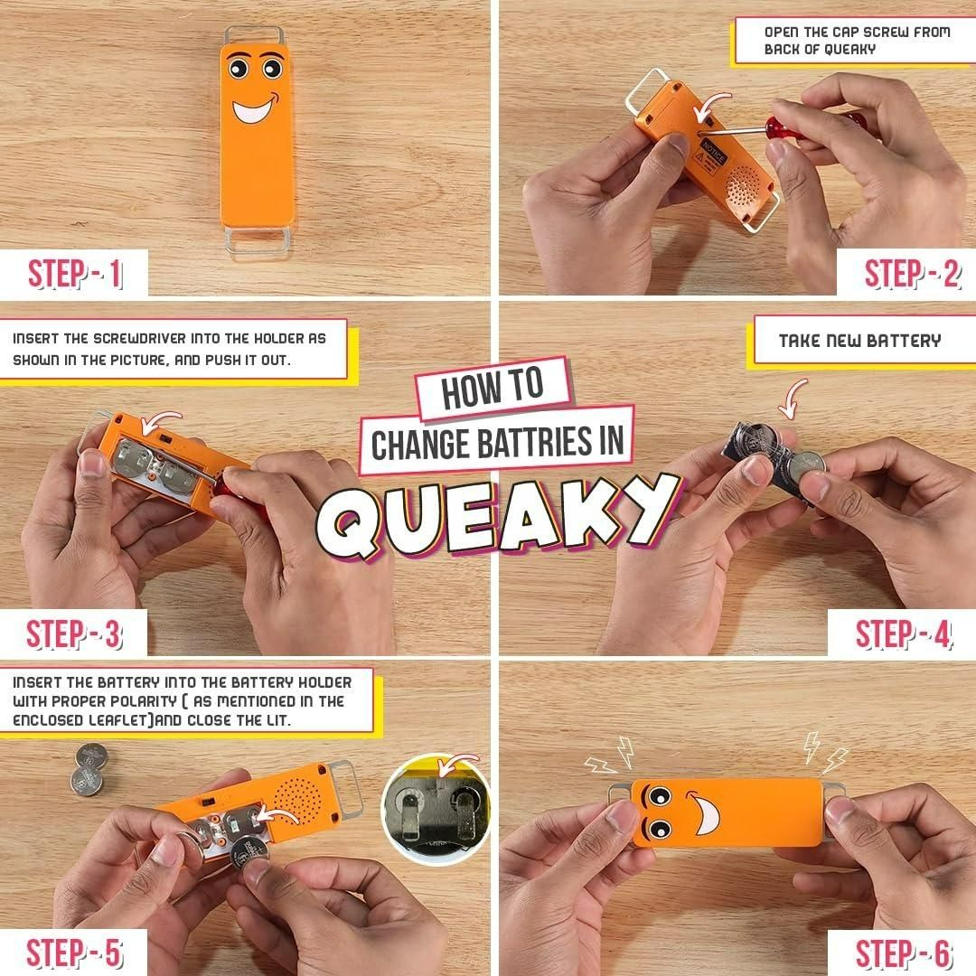 Blix Queaky Learning, Creative, Educational Toy for Kids
