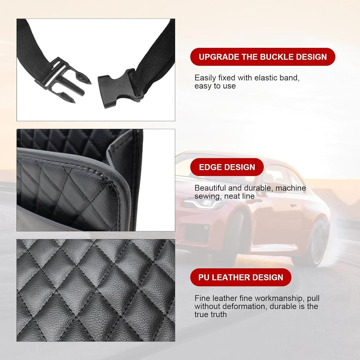 Car Backseat Organizer/ Storage Bag