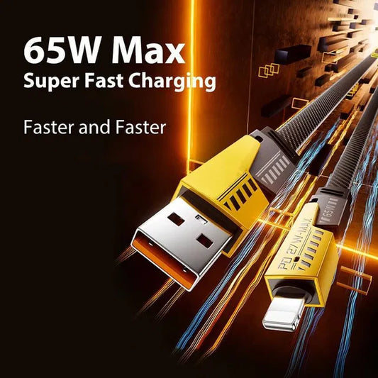 USB A 65W 4 In 1 Transformer Cable Data Cable